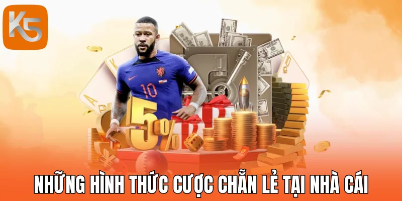 Những hình thức cược chẵn lẻ tại nhà cái
