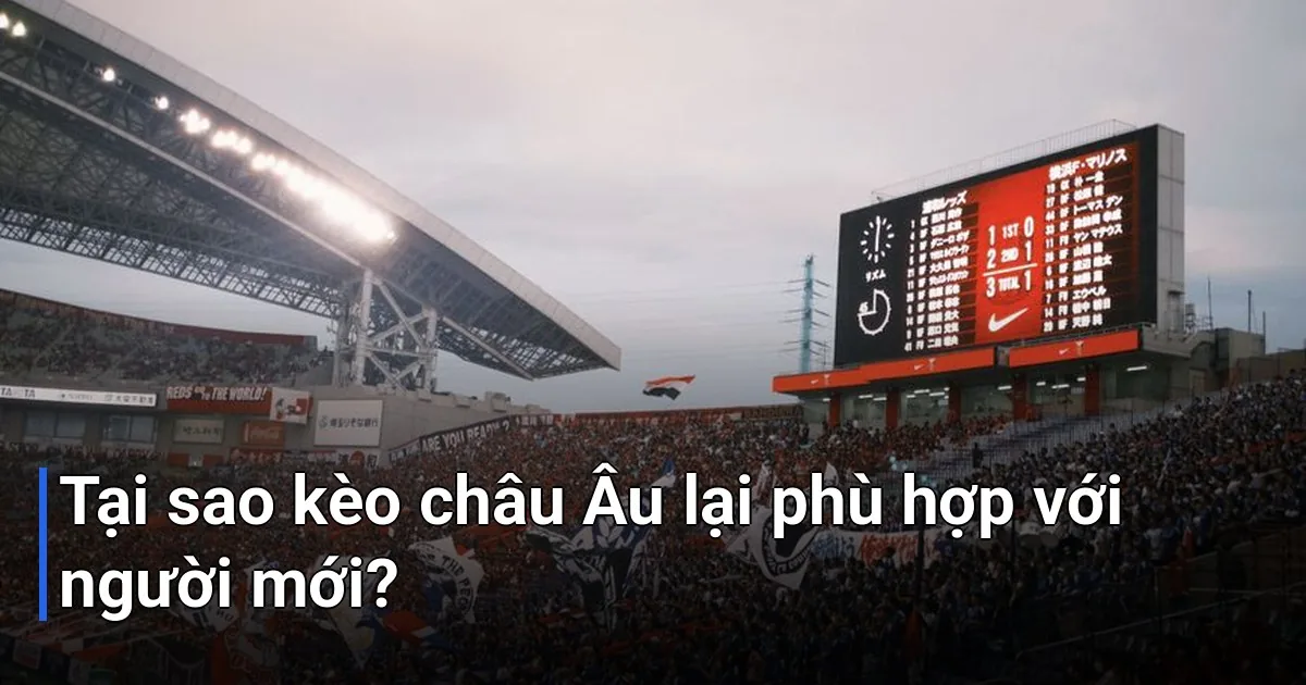 bạn mới bắt đầu tìm hiểu về cá cược bóng đá - kèo châu âu là gì