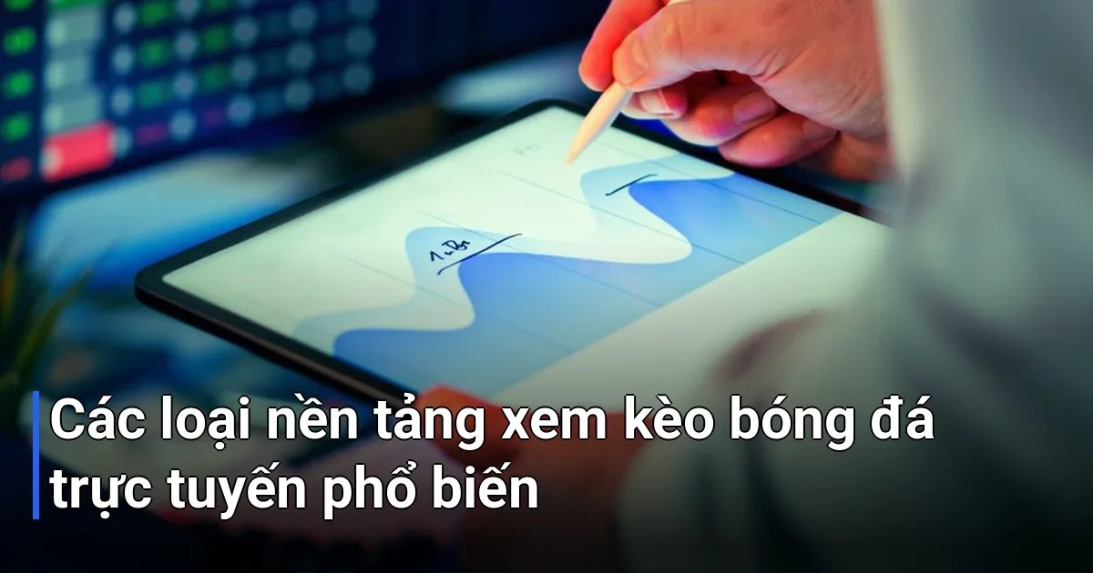 Hiện nay có rất nhiều loại hình nền tảng cung cấp dịch vụ xem kèo bóng đá trực tuyến - xem kèo bóng đá trực tuyến ở đâu
